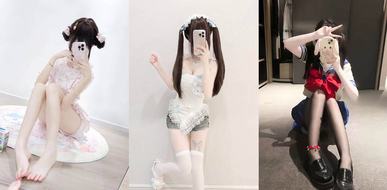 小仙女竟当街尿尿，白丝萝莉被主人牵着边走边尿，尿液蜿蜒流淌刺激爆表看呆路人